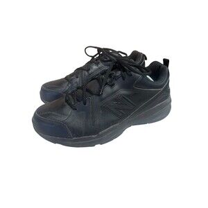 New Balance 608v5 MX608AB5 Mens Black Lace Up Athletic Sneaker Size 12.5